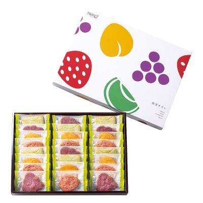 新宿高野の代表商品 果実サブレ24枚入(KS-24)