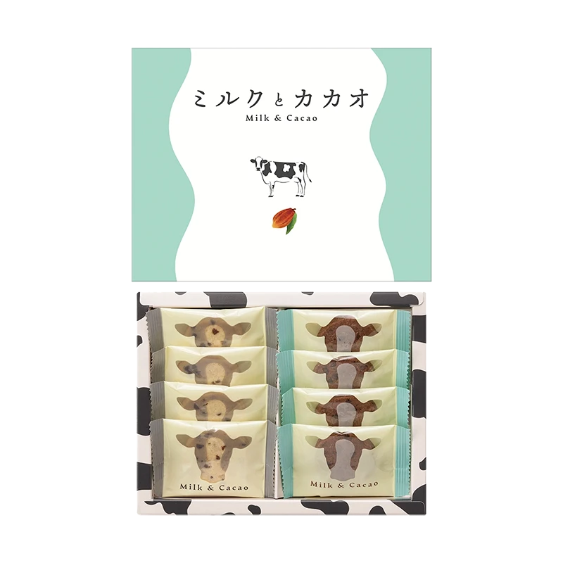 ミルクとカカオのサクサククッキー