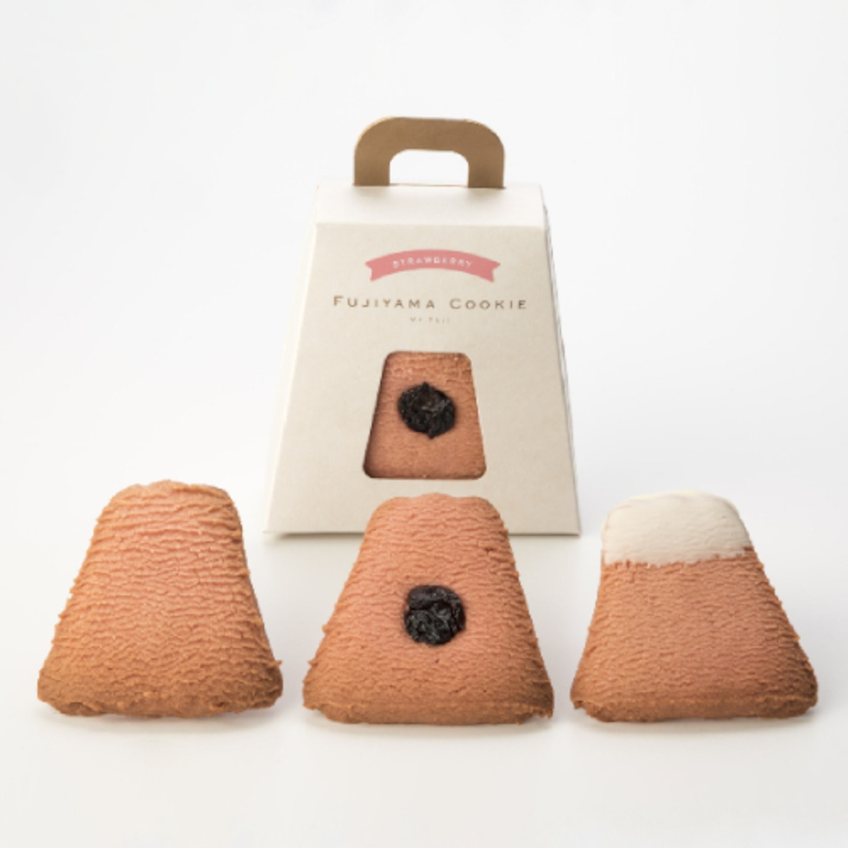 フジヤマクッキー 3枚入り ストロベリー