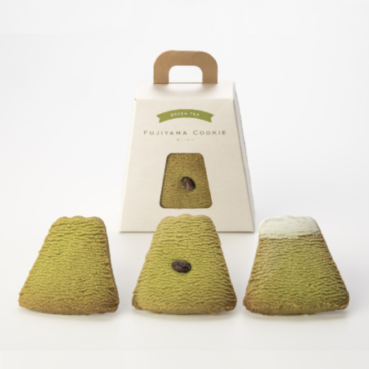 フジヤマクッキー 3枚入り 抹茶