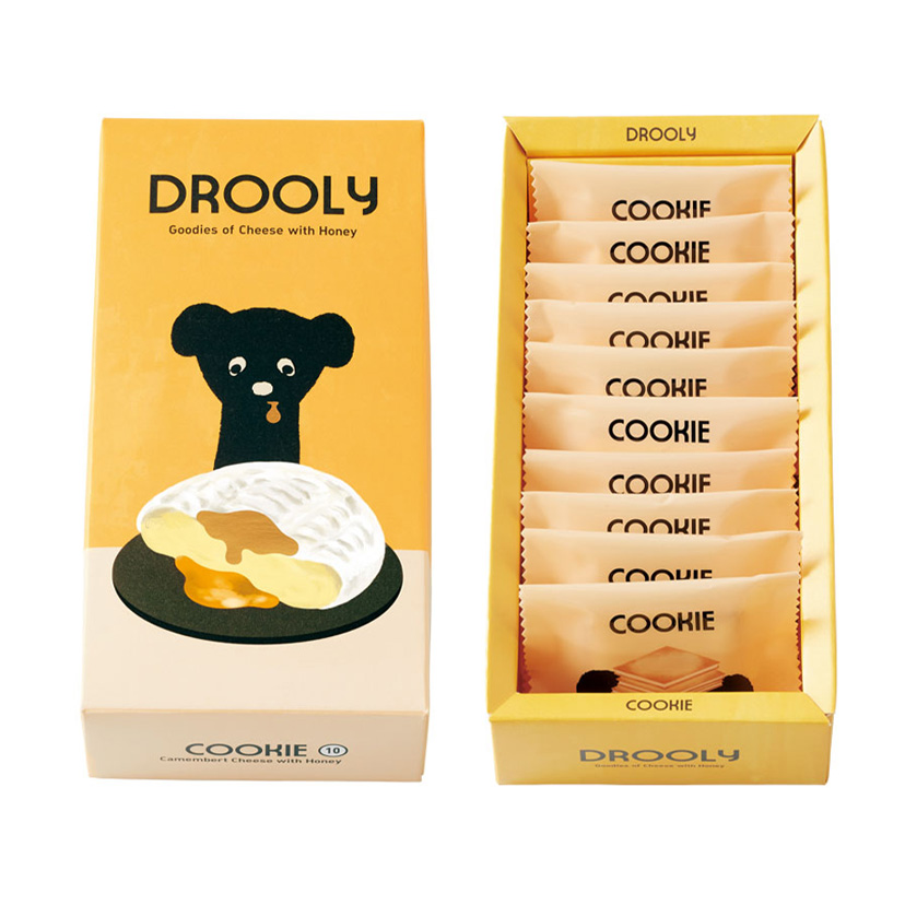 ドローリーの代表商品 クッキー〔カマンベールwithハニー〕10枚