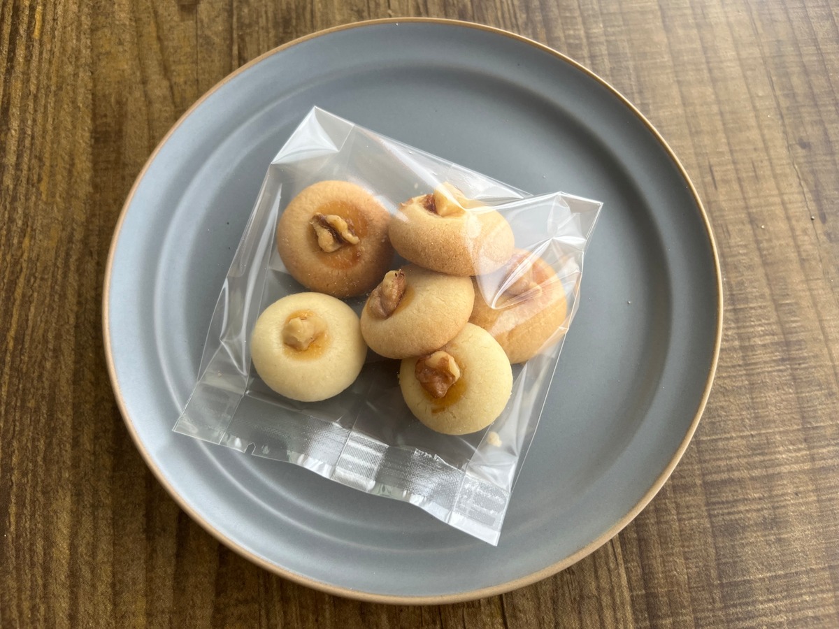 焼き菓子のお店 acoの代表商品 ナッツのクッキー