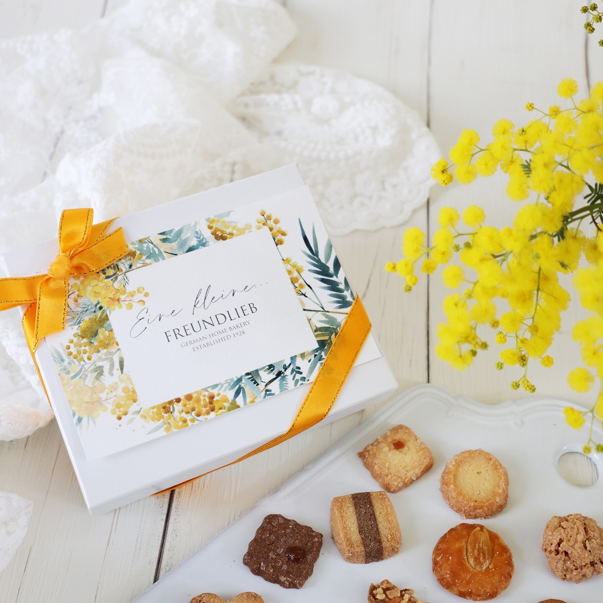 【オンライン限定ラッピング】ミックスクッキー2袋入(手提げ袋K-SS)