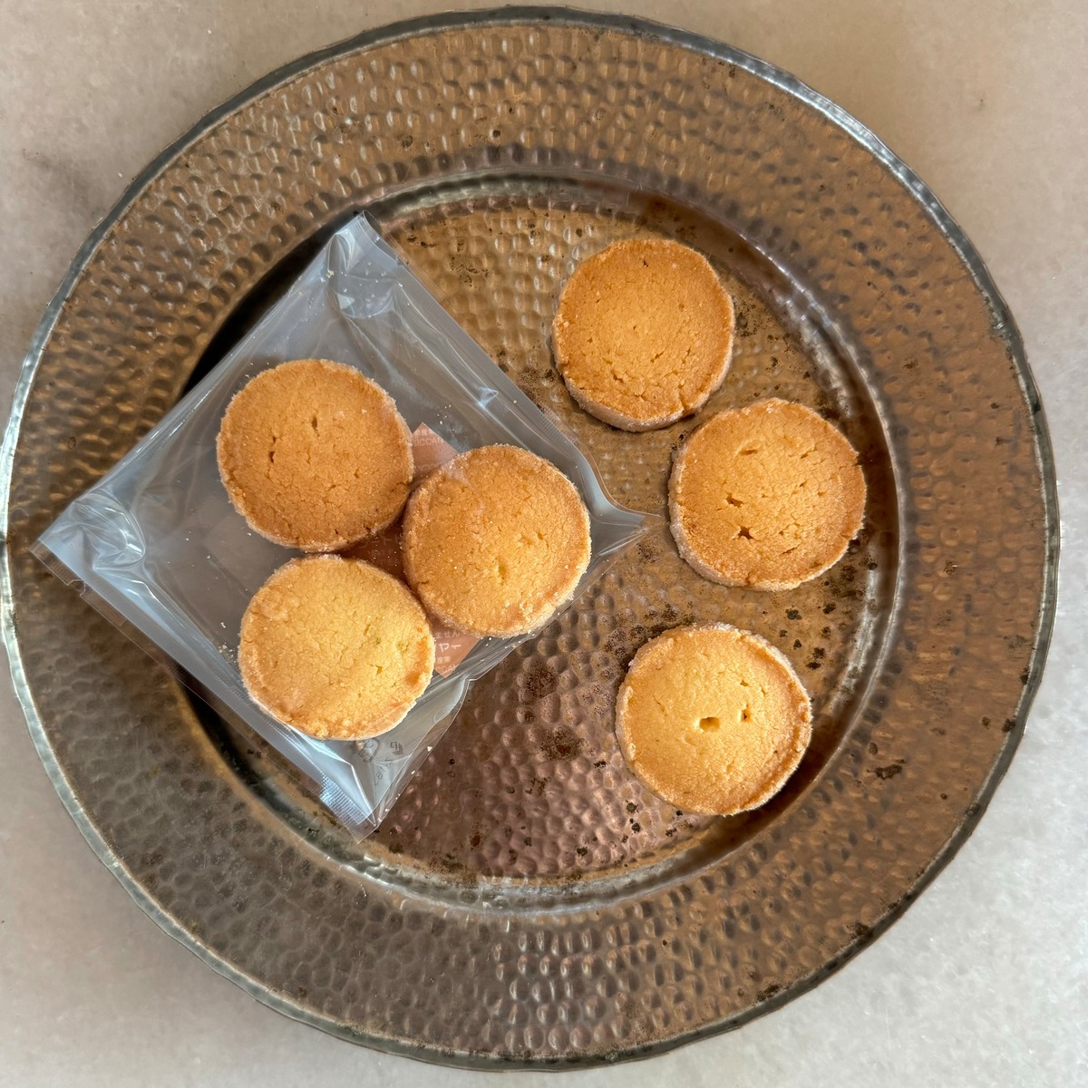 菓子小屋 Le Lysの代表商品 ゆずのサブレディアマン