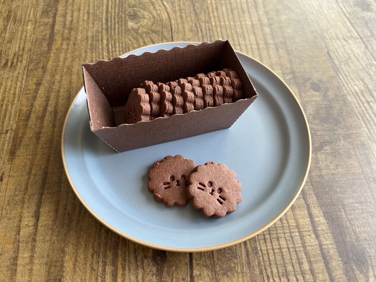 型抜きクッキー（ココア）
