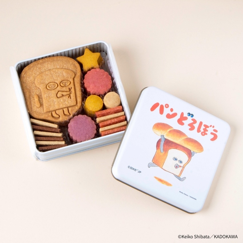 『パンどろぼう』クッキー缶 31枚入