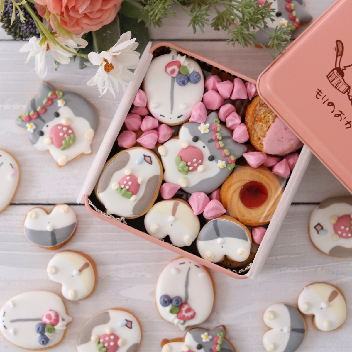 もりのおかしやさんの代表商品 【展示のみ】クッキー缶一覧vol.2