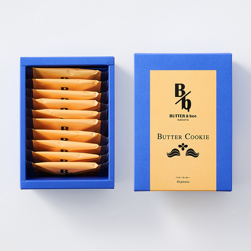 バター&ビーの代表商品 バタークッキー10個入 BUTTER&bee