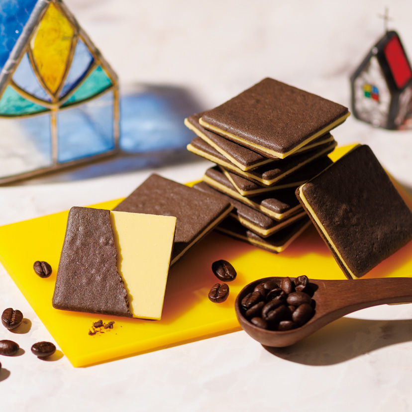 カスタードクッキー【長崎南蛮ココア】 10枚入