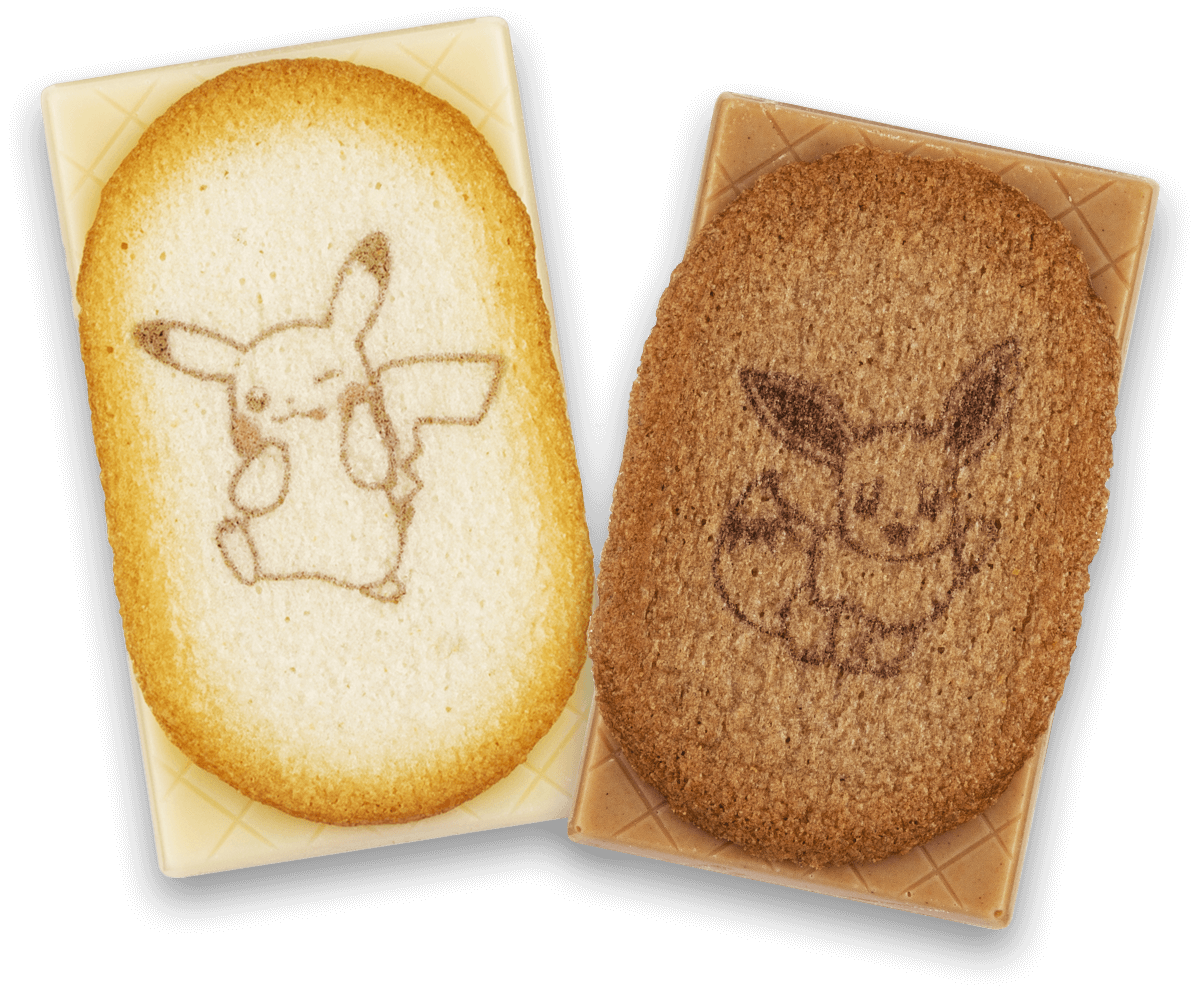 東京ばな奈の代表商品 はみ出しチョコのクッキーサンド