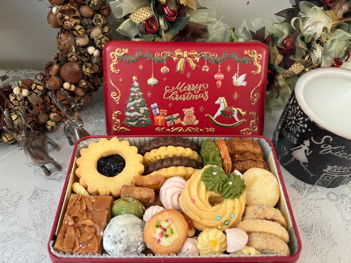 foyersweetsの代表商品 クリスマスクッキー缶※2個の販売