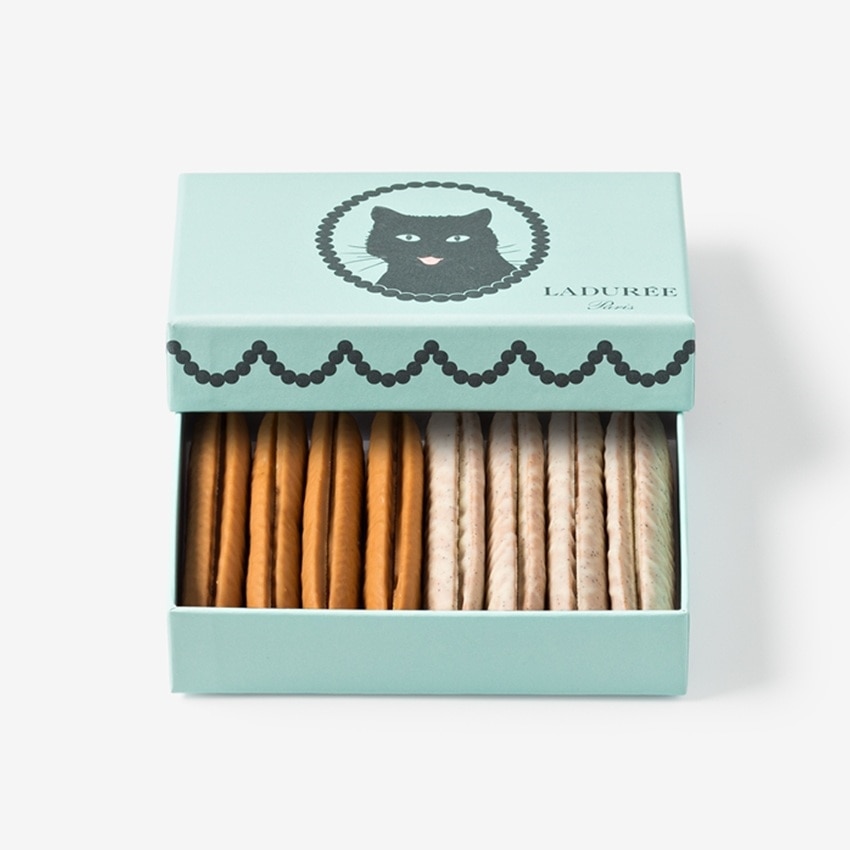 ねんりん家の代表商品 ラング・ド・シャ サブレ ヴァニーユ&キャラメル 148g