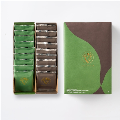 クッキー詰合せ18枚（抹茶＆トリュフ）
