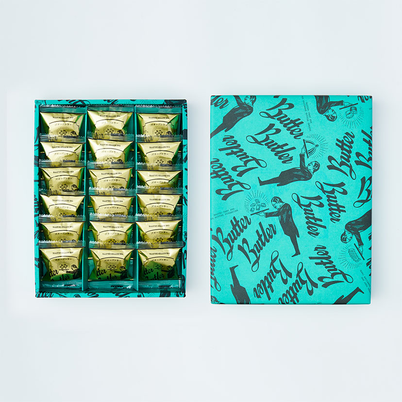 バターバトラーの代表商品 バターガレット18個入 バターバトラ