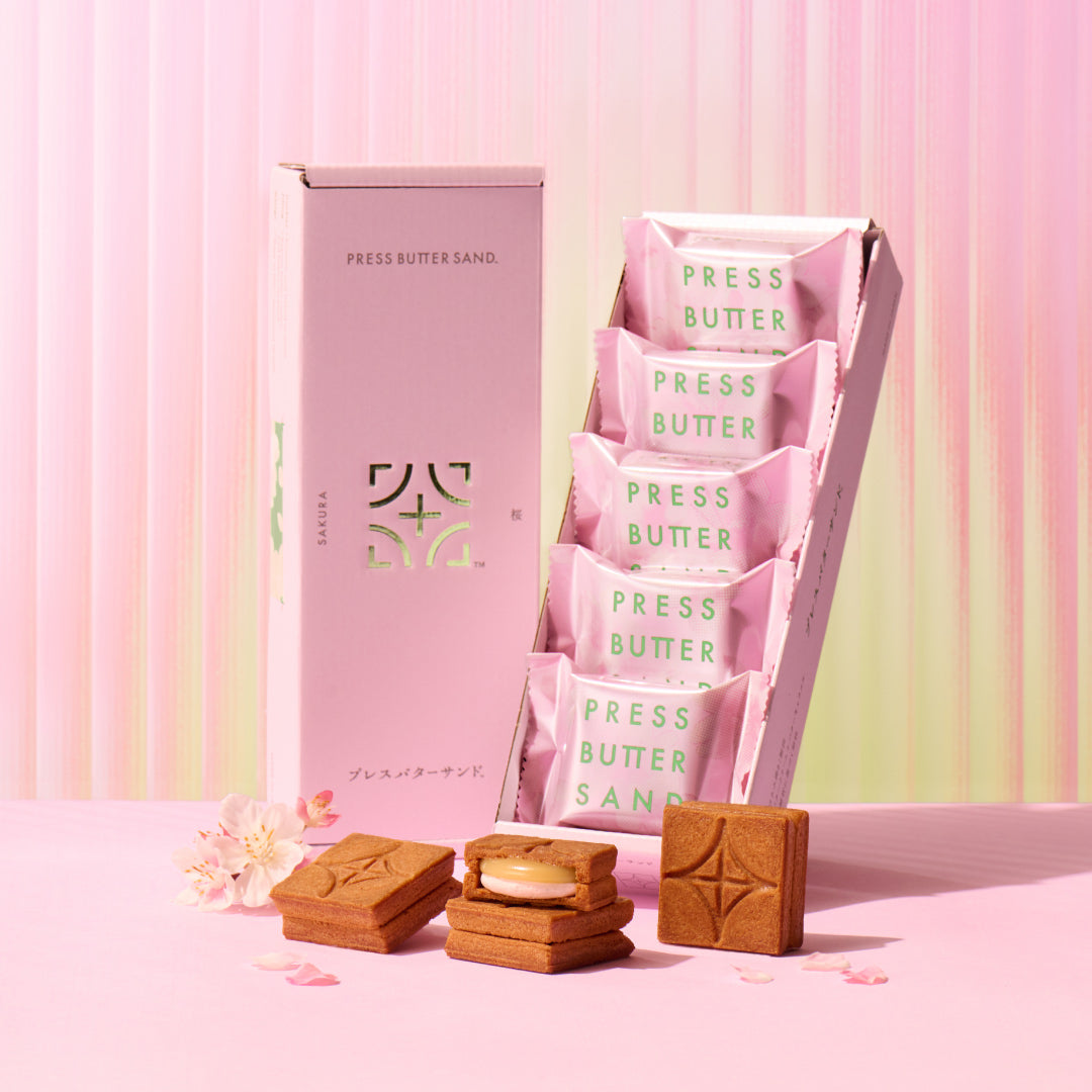 バターサンド〈桜〉5個入