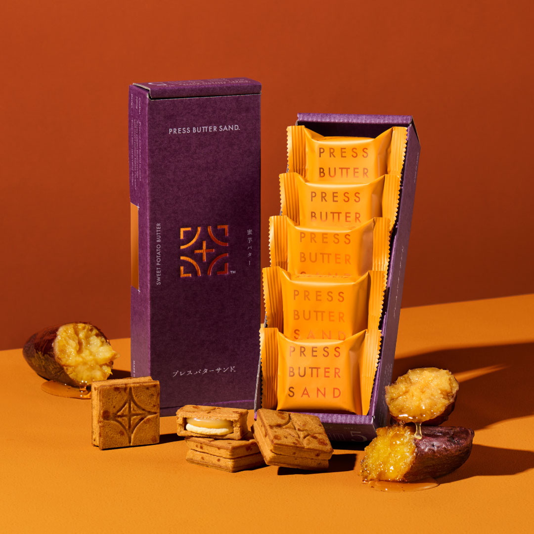 バターサンド〈蜜芋バター〉5個入